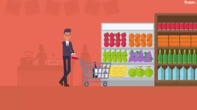 create 2d animated explainer video for your business in 24h